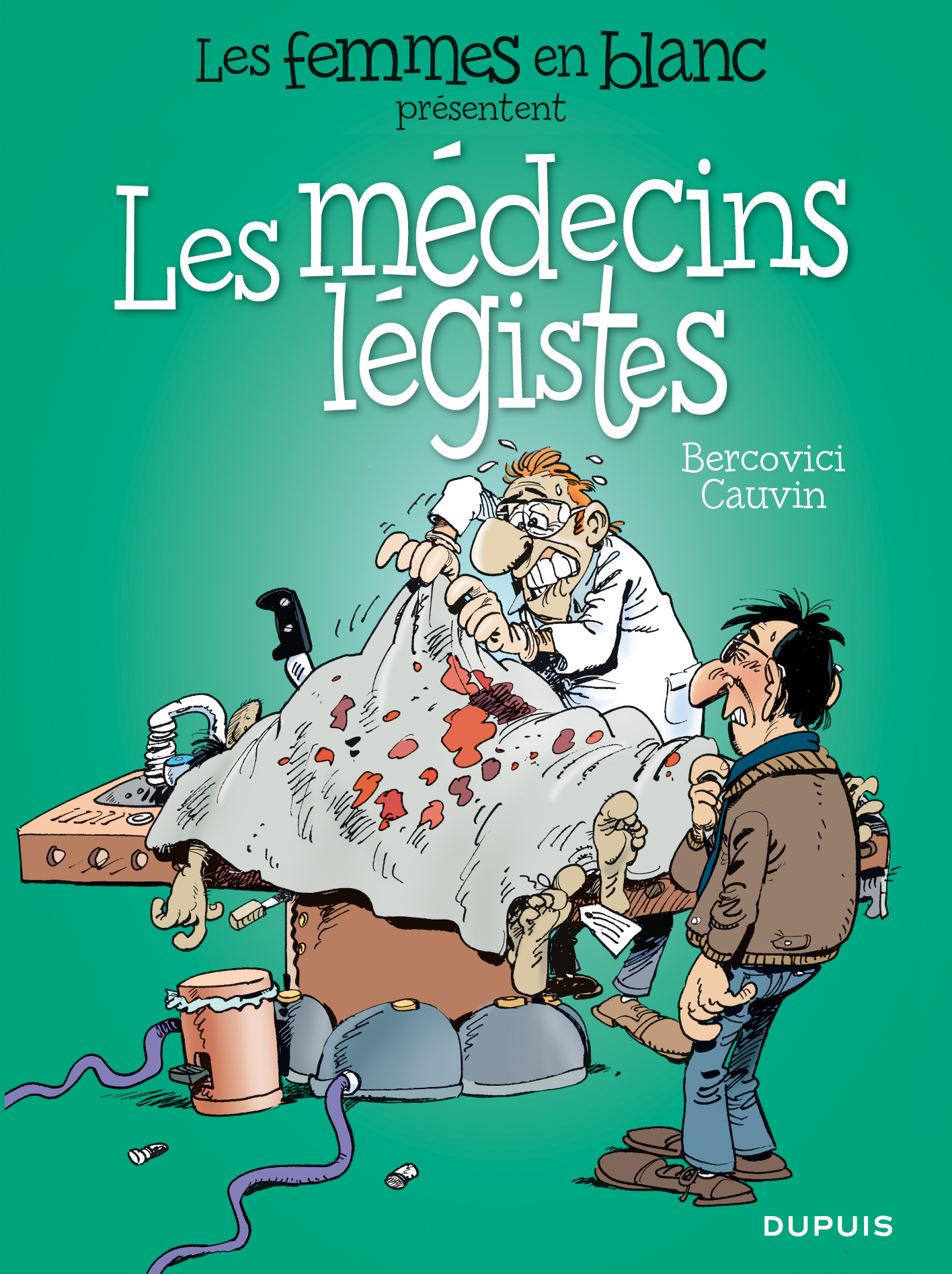 Les médecins légistes - couv