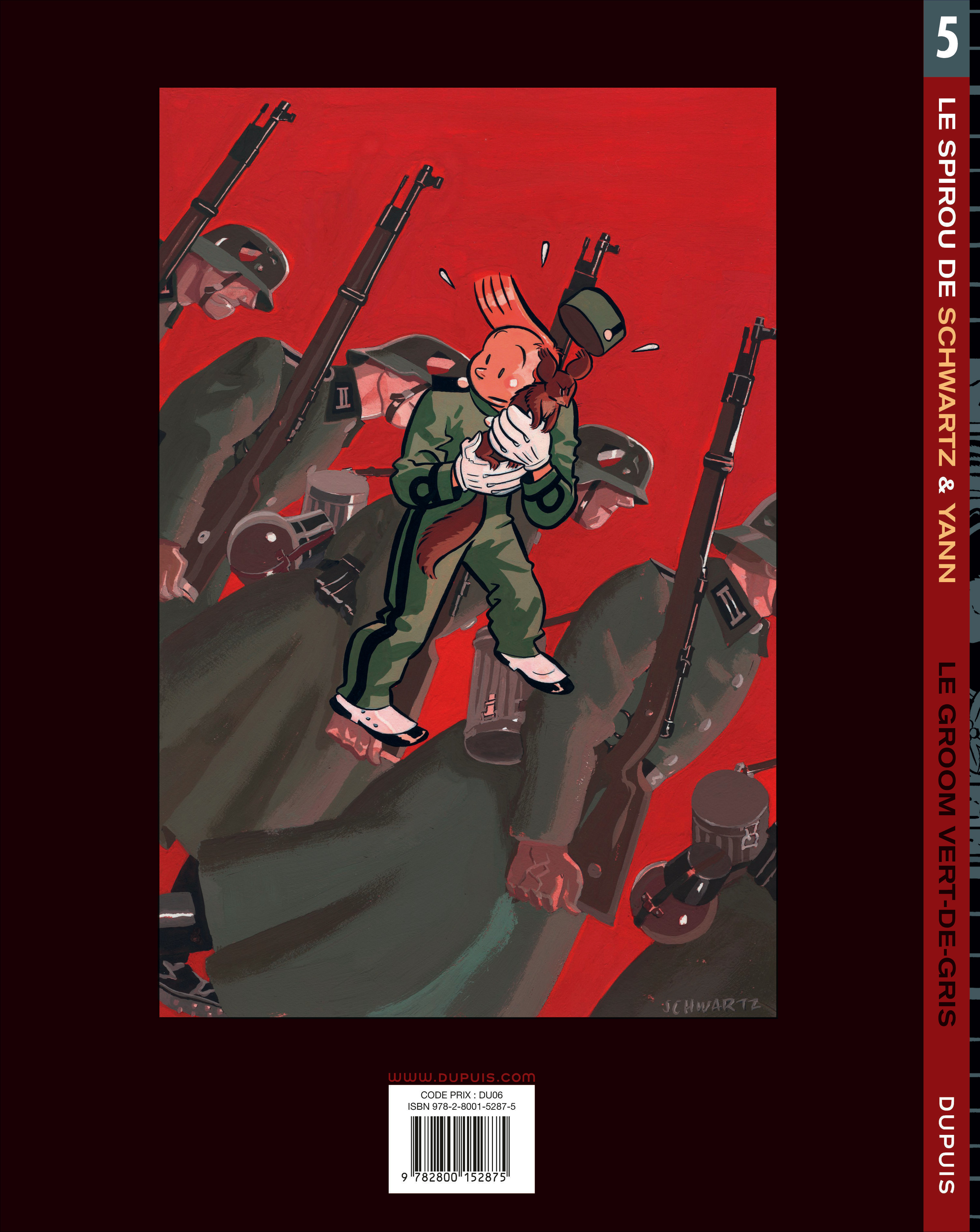 Le Spirou de – Tome 5 – Le groom vert-de-gris: Livres BD par Yann