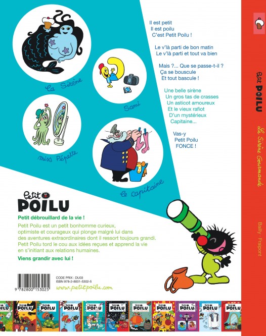 Petit Poilu – Tome 1 – La Sirène Gourmande - 4eme