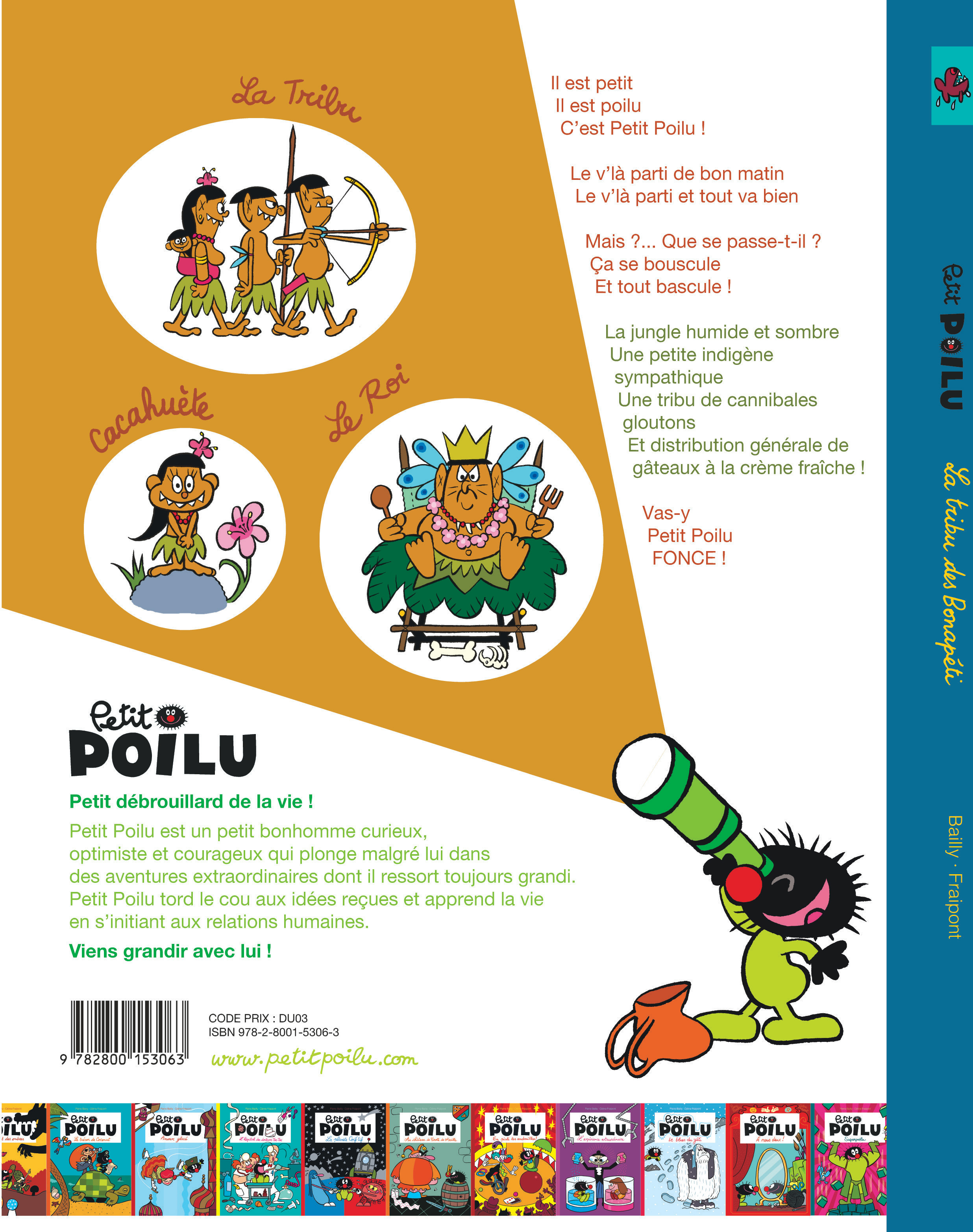 Petit Poilu – Tome 5 – La tribu des Bonapéti - 4eme