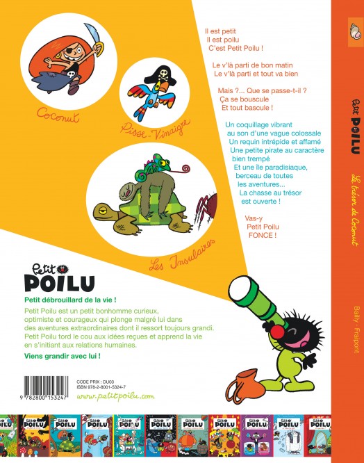 Petit Poilu – Tome 9 – Le trésor de Coconut - 4eme