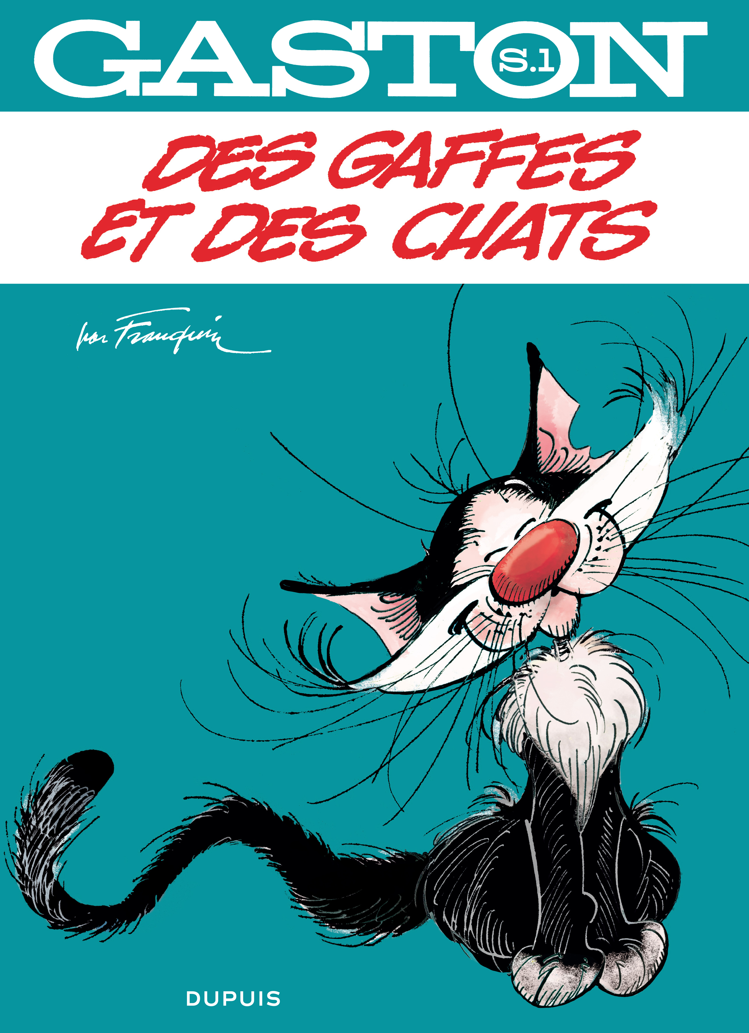 Gaston - Hors-série – Tome 1 – Des gaffes et des chats - couv