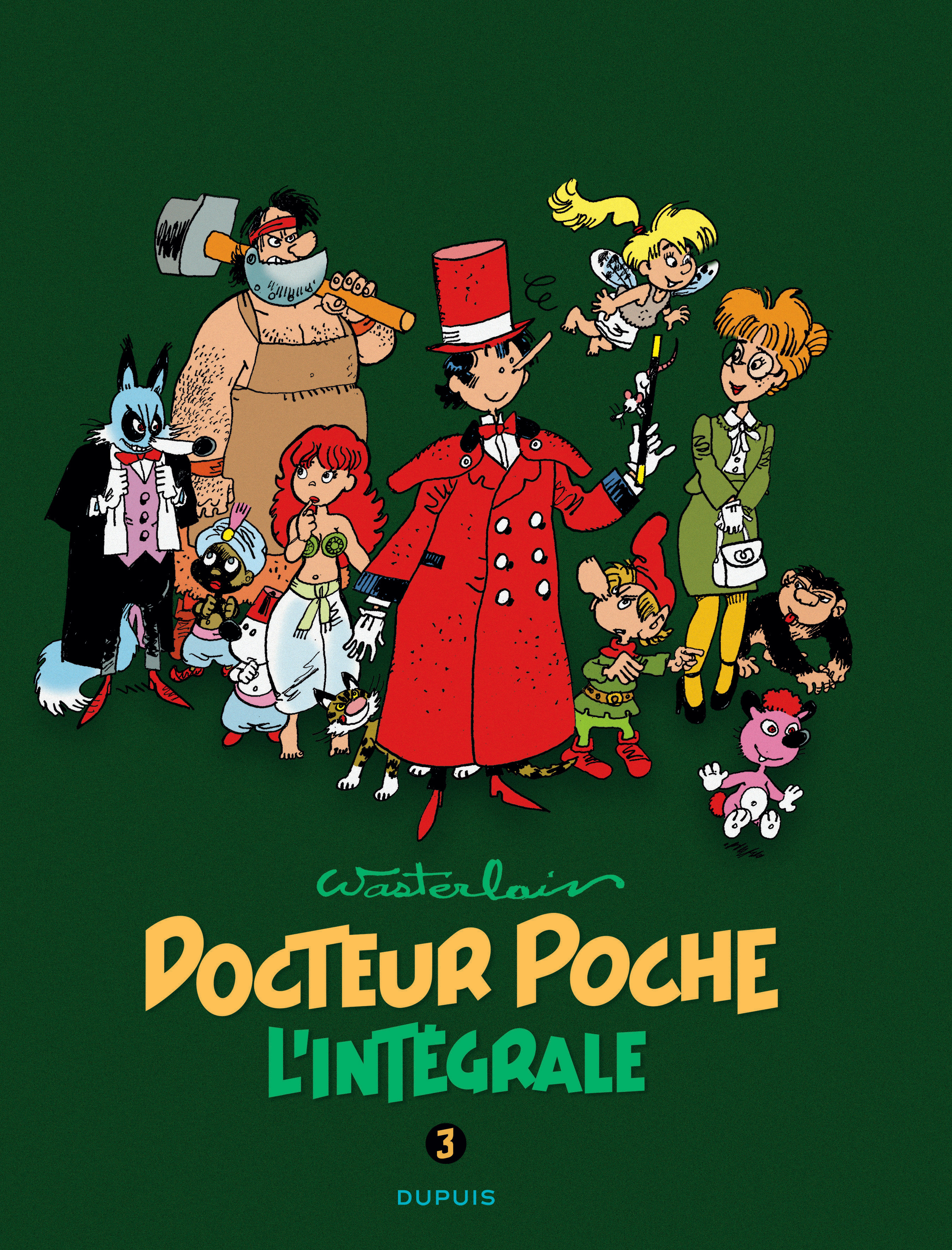 Docteur Poche - L'Intégrale – Tome 3 – 1984-1989 - couv