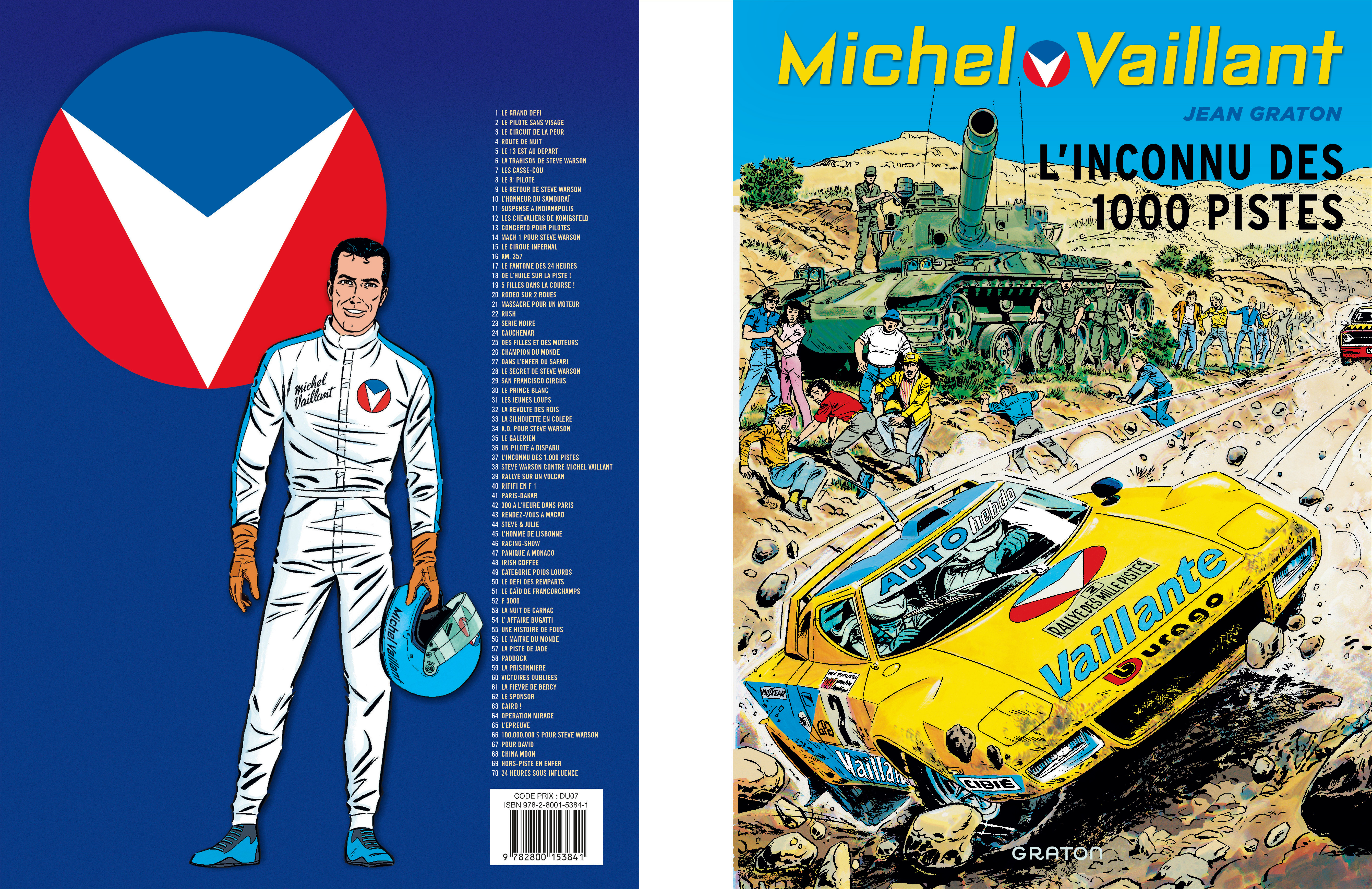 Michel Vaillant – Tome 37 – L'inconnu des 1.000 pistes - 4eme