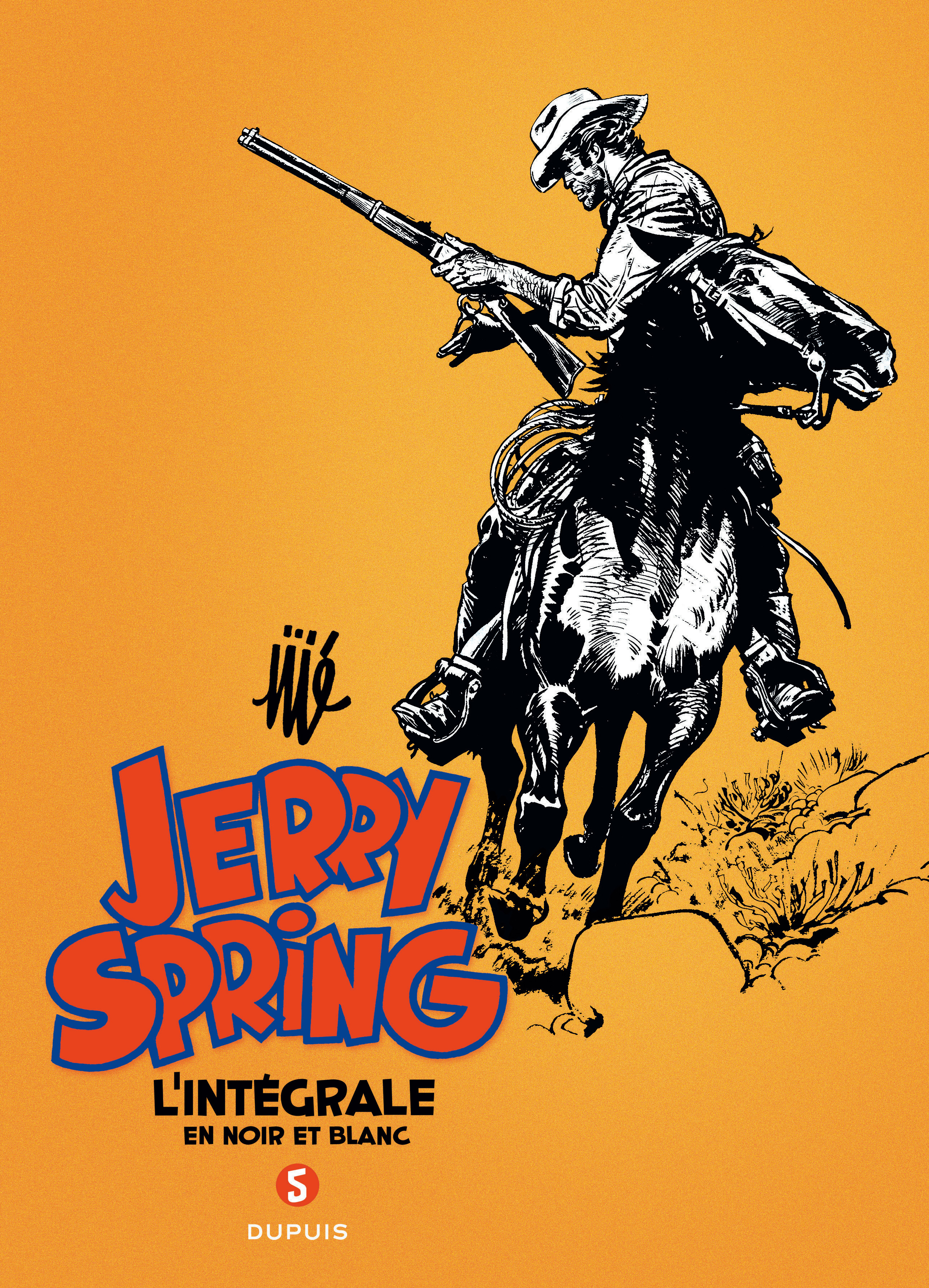 Jerry Spring - L'Intégrale – Tome 5 - couv
