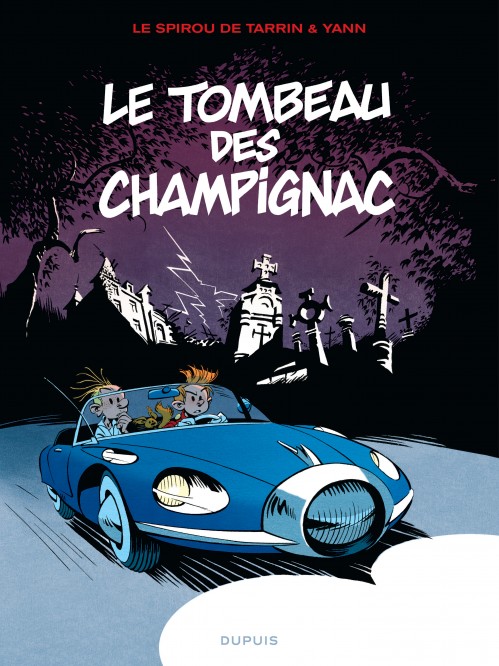 Le Spirou de ... – Tome 3 – Le tombeau des Champignac - couv