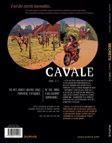 Secrets, Cavale – Tome 2 - 4eme