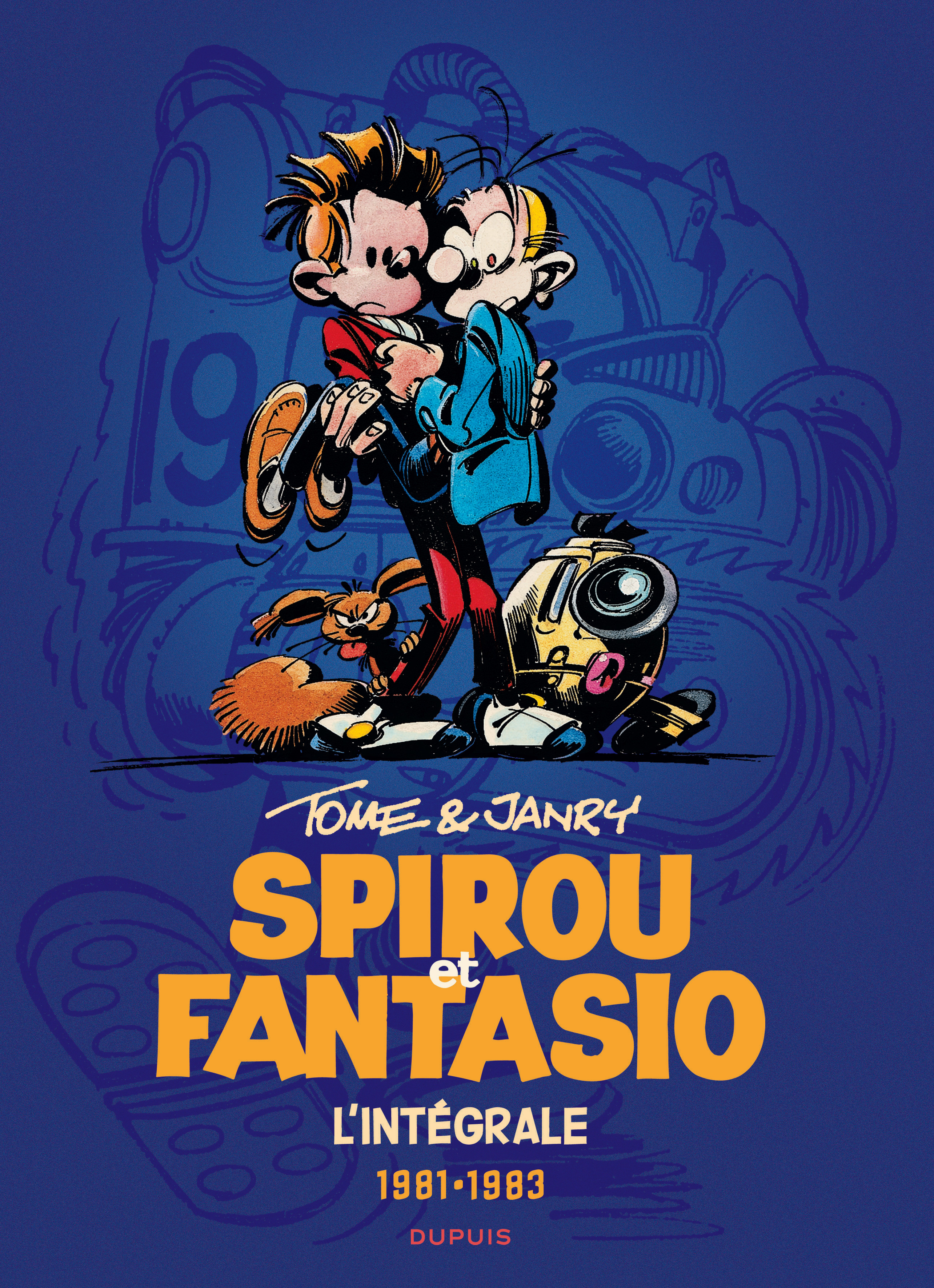 Spirou et Fantasio - L'intégrale – Tome 13 – Tome & Janry 1981-1983 - couv
