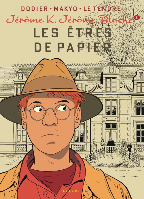 Jérôme K. Jérôme Bloche – Tome 2 – Les Êtres de papier - couv