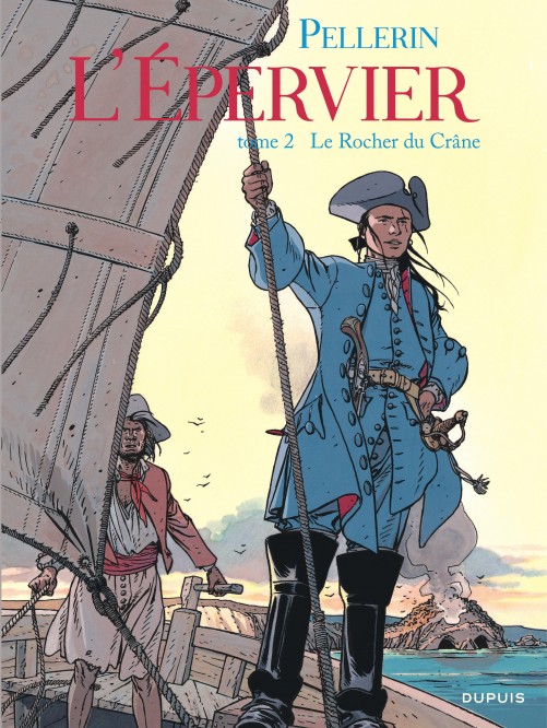 Epervier (L') – Tome 2 – Le Rocher du crâne - couv