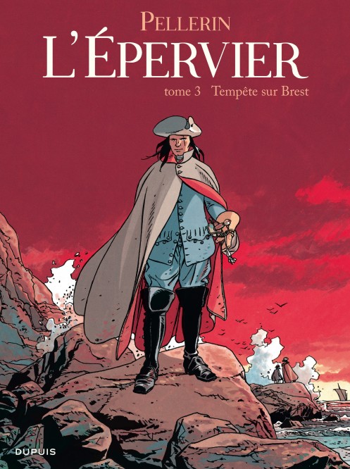 Epervier (L') – Tome 3 – Tempête sur Brest - couv