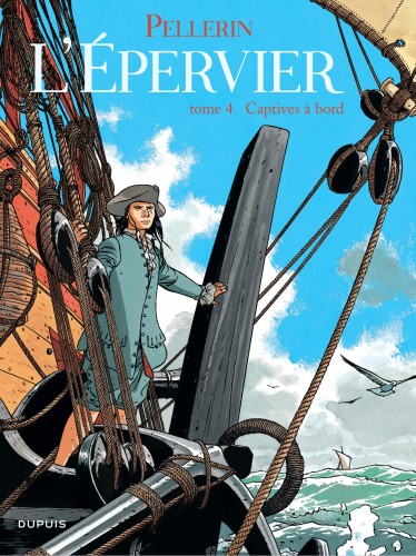 Epervier (L') – Tome 4 – Captives à bord - couv