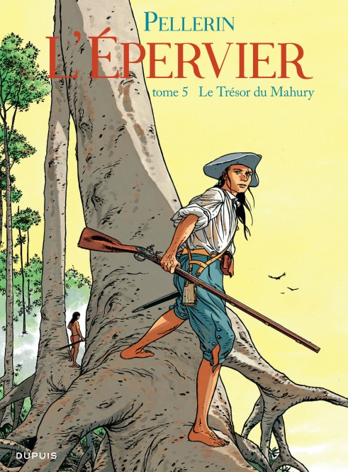 Epervier (L') – Tome 5 – Le Trésor du Mahury - couv