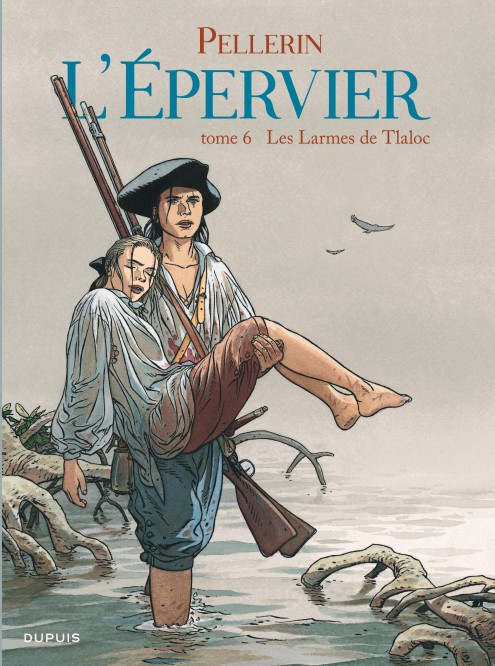 Epervier (L') – Tome 6 – Les Larmes de Tlaloc - couv