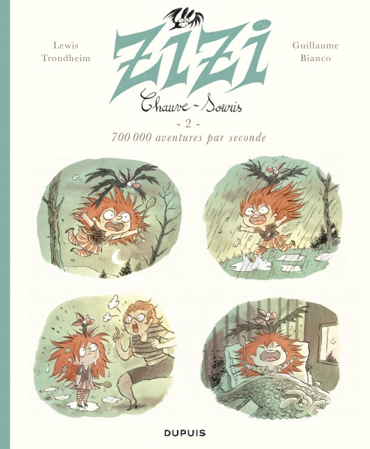 Zizi chauve-souris – Tome 2 – 700 000 aventures par seconde - couv