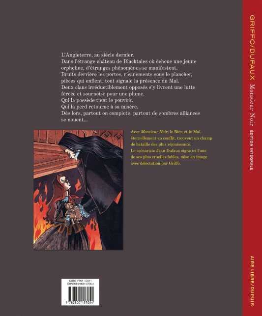 Monsieur Noir Intégrale – Tome 1 – Monsieur Noir (édition intégrale) - 4eme