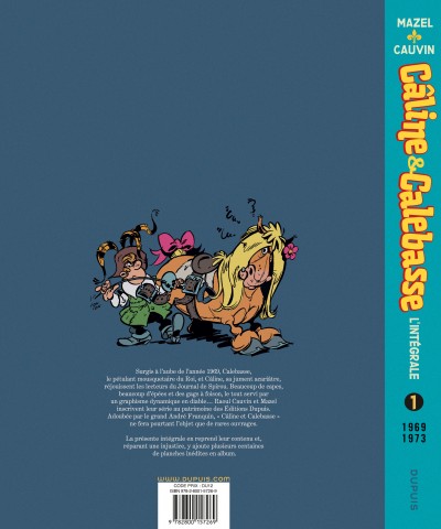 Câline et Calebasse - L'intégrale – Tome 1 – 1969-1973 - 4eme