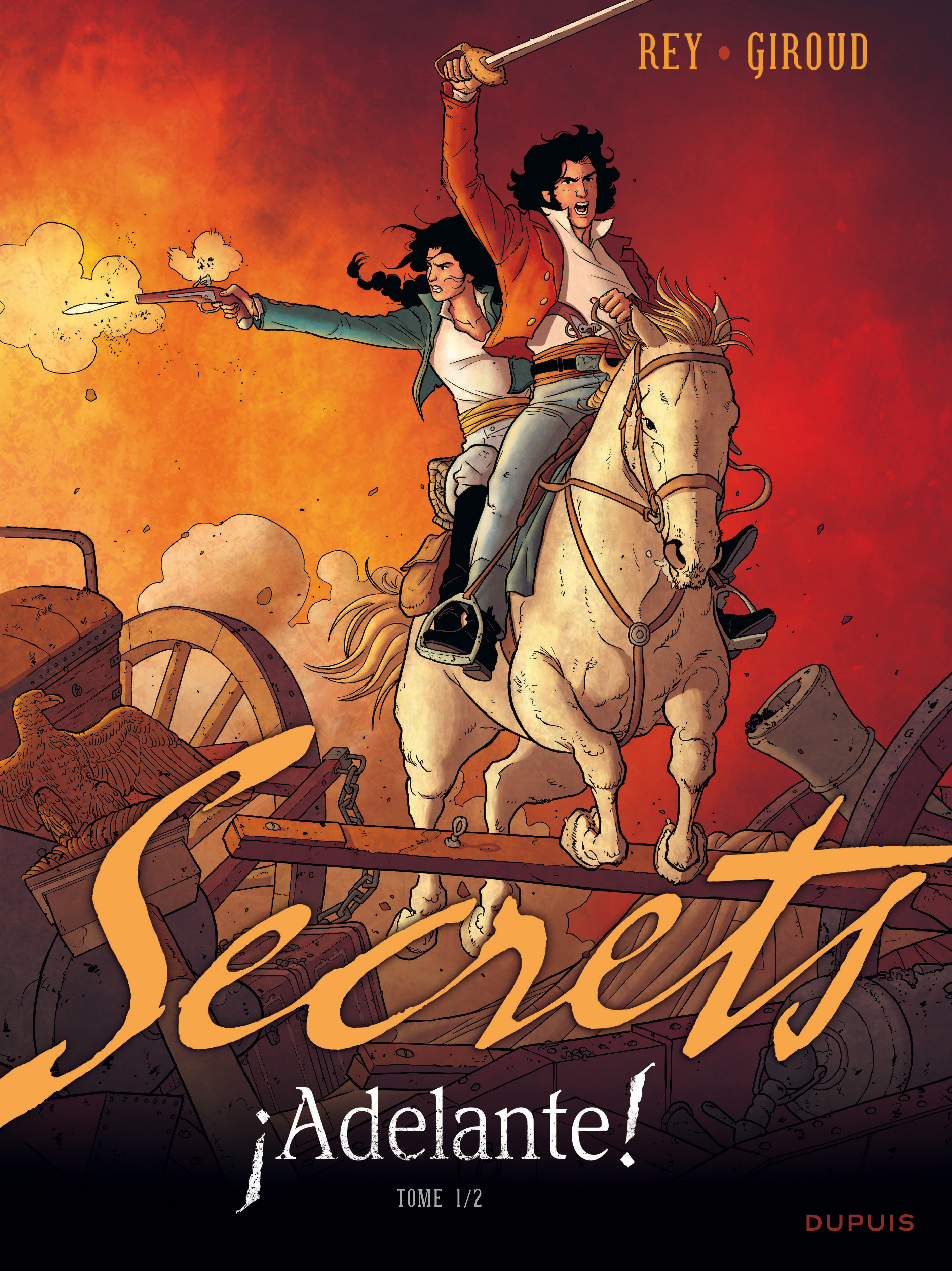 Secrets, Adelante - Tome 1 - couv