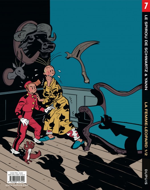 Le Spirou de ... – Tome 7 – La femme léopard - 4eme