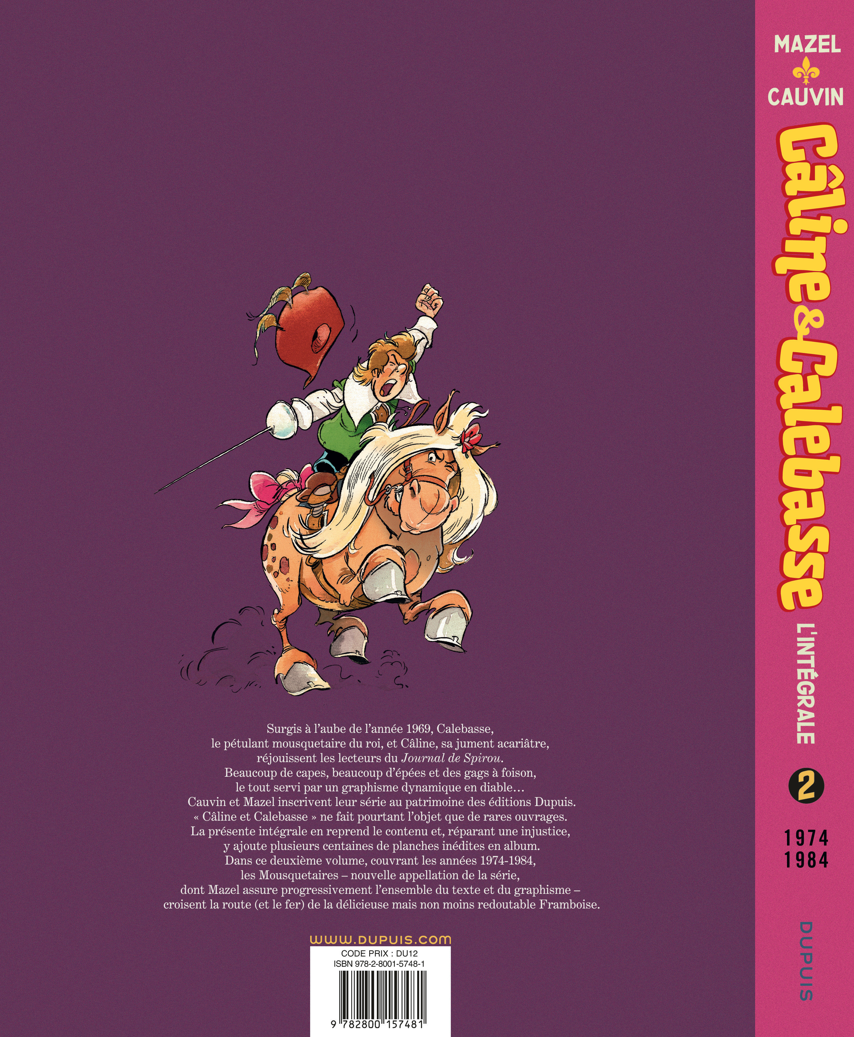 Câline et Calebasse - L'intégrale – Tome 2 – 1974-1984 - 4eme