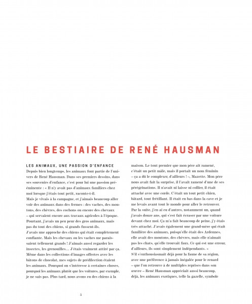Le bestiaire d'Hausman L'intégrale