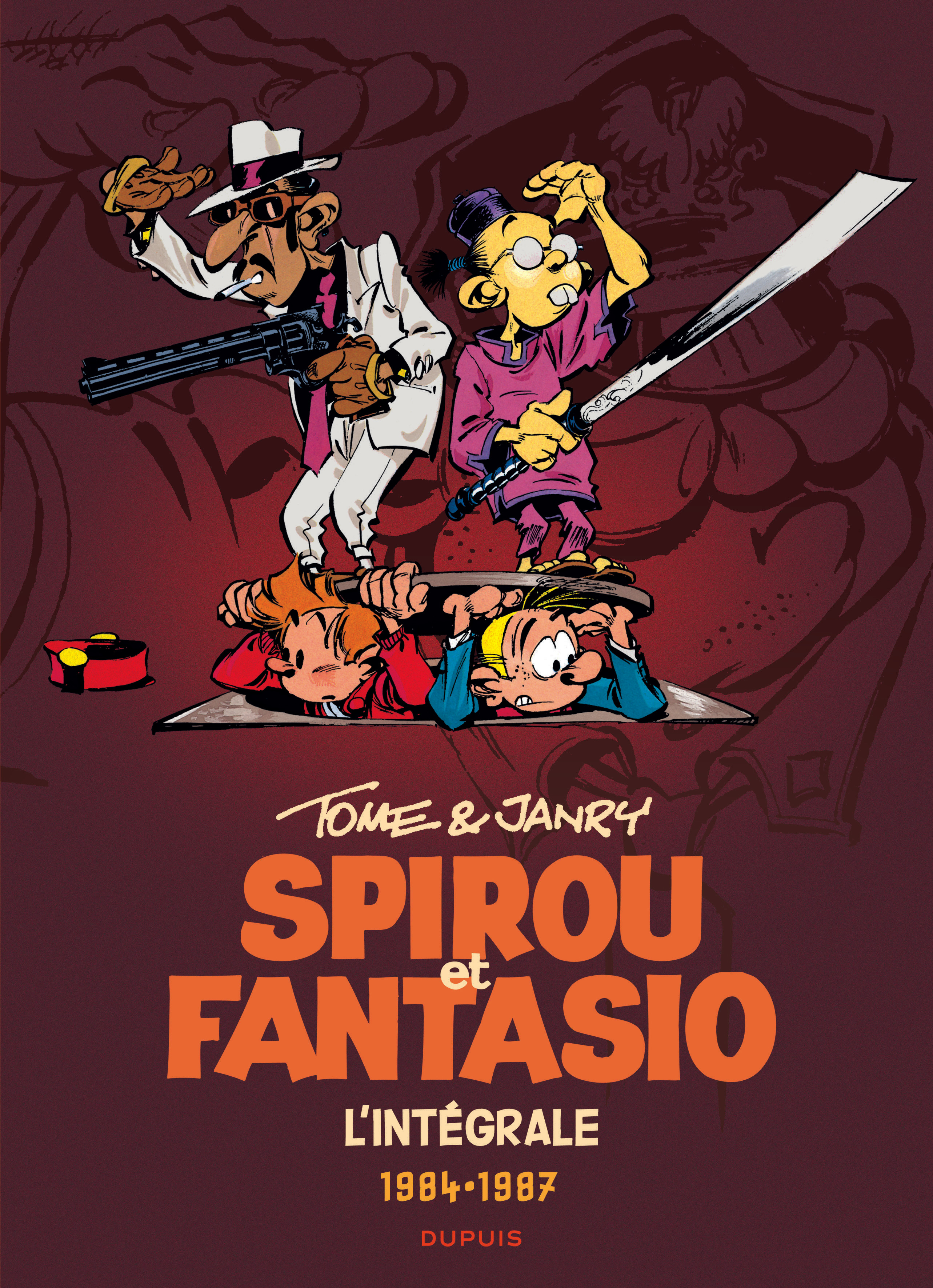 Spirou et Fantasio - L'intégrale – Tome 14 – Tome & Janry 1984-1987 - couv