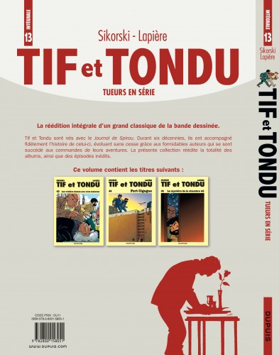 Tif et Tondu - L'intégrale – Tome 13 – Tueurs en série - 4eme