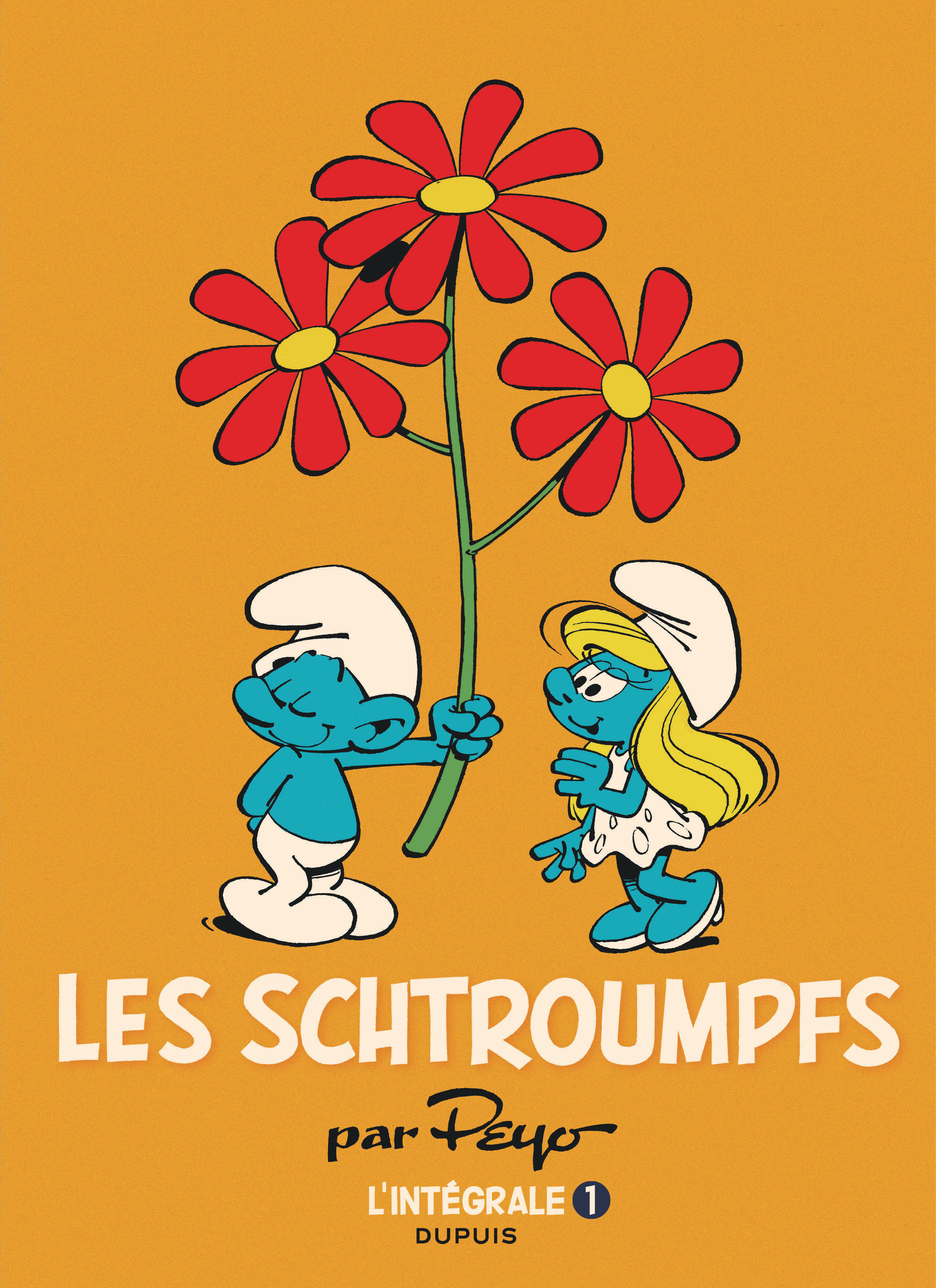 Les Schtroumpfs - L'intégrale – Tome 1 – 1958-1966 - couv