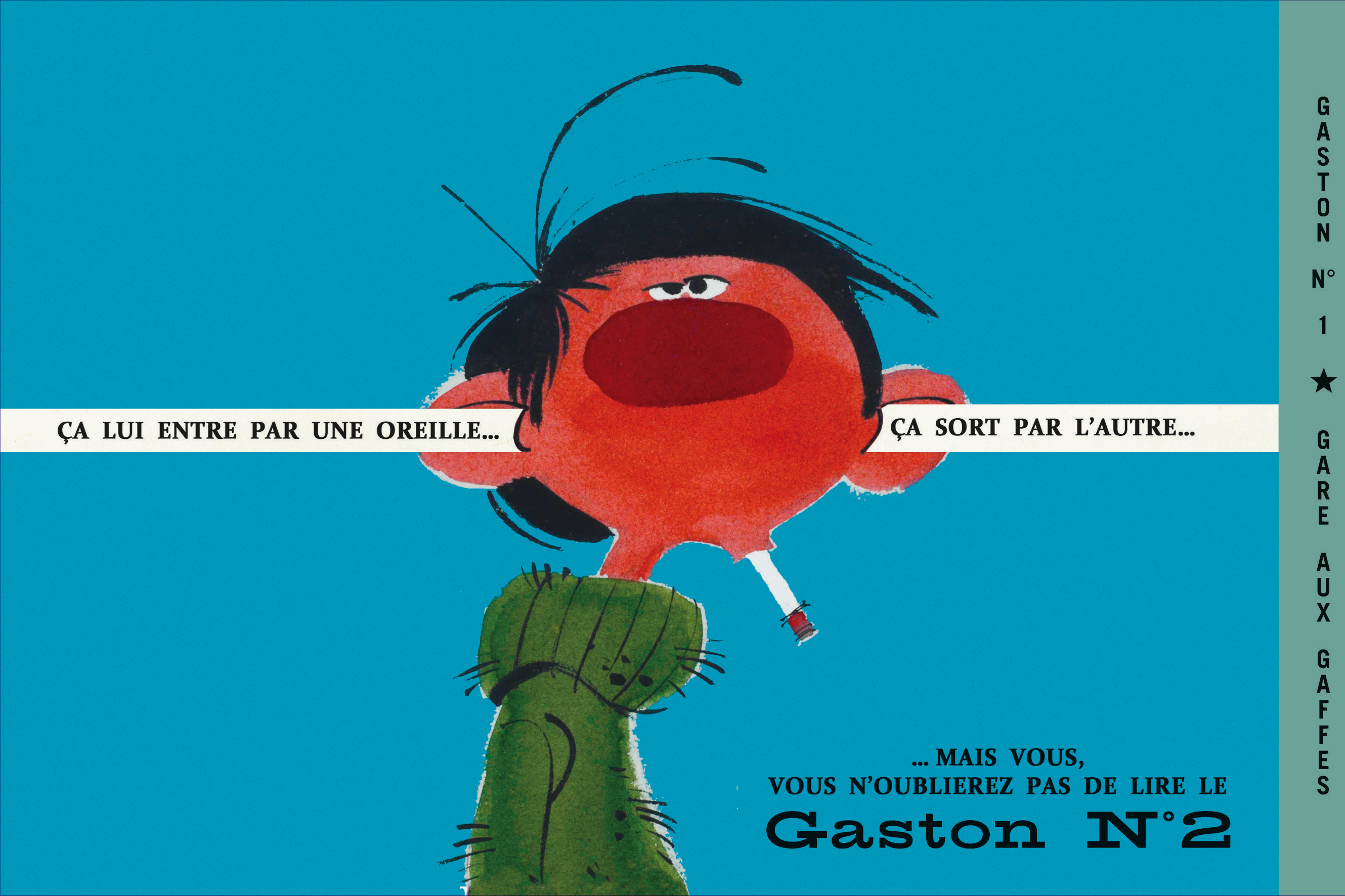 Gaston à l'italienne – Tome 1 – Gare aux gaffes - 4eme