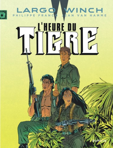 Largo Winch – Tome 8 – L'Heure du tigre - couv