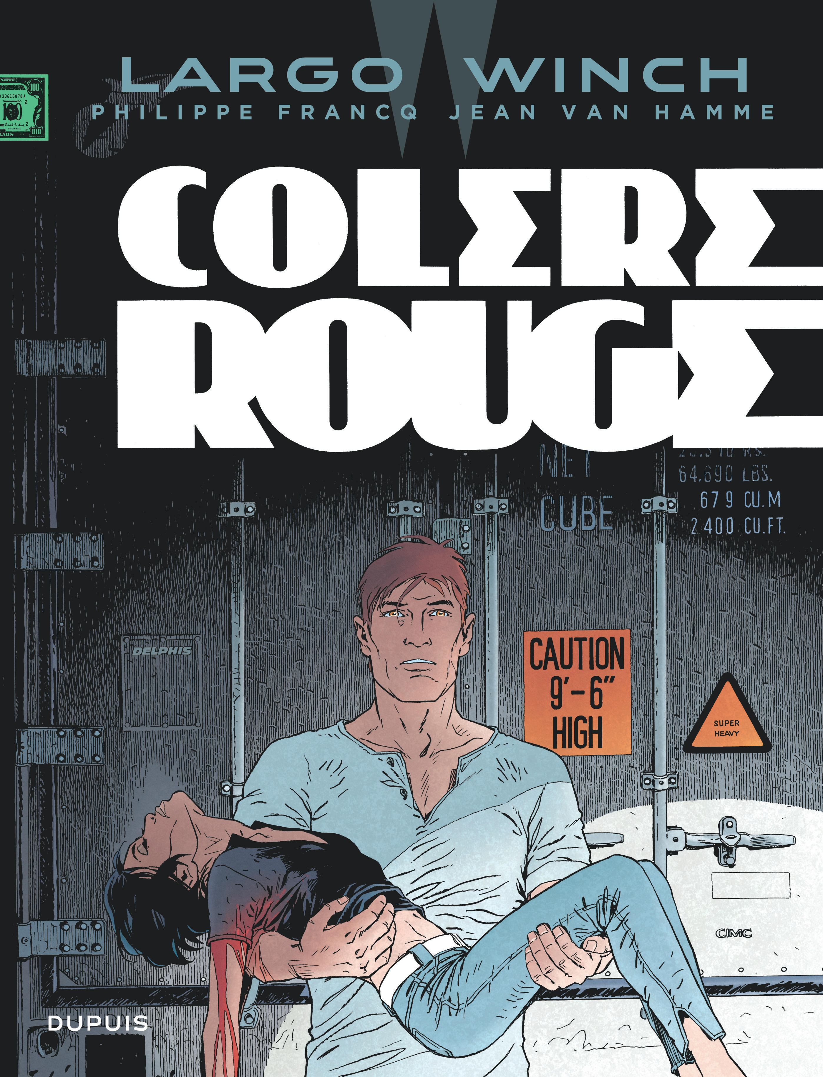 Largo Winch – Tome 18 – Colère rouge - couv