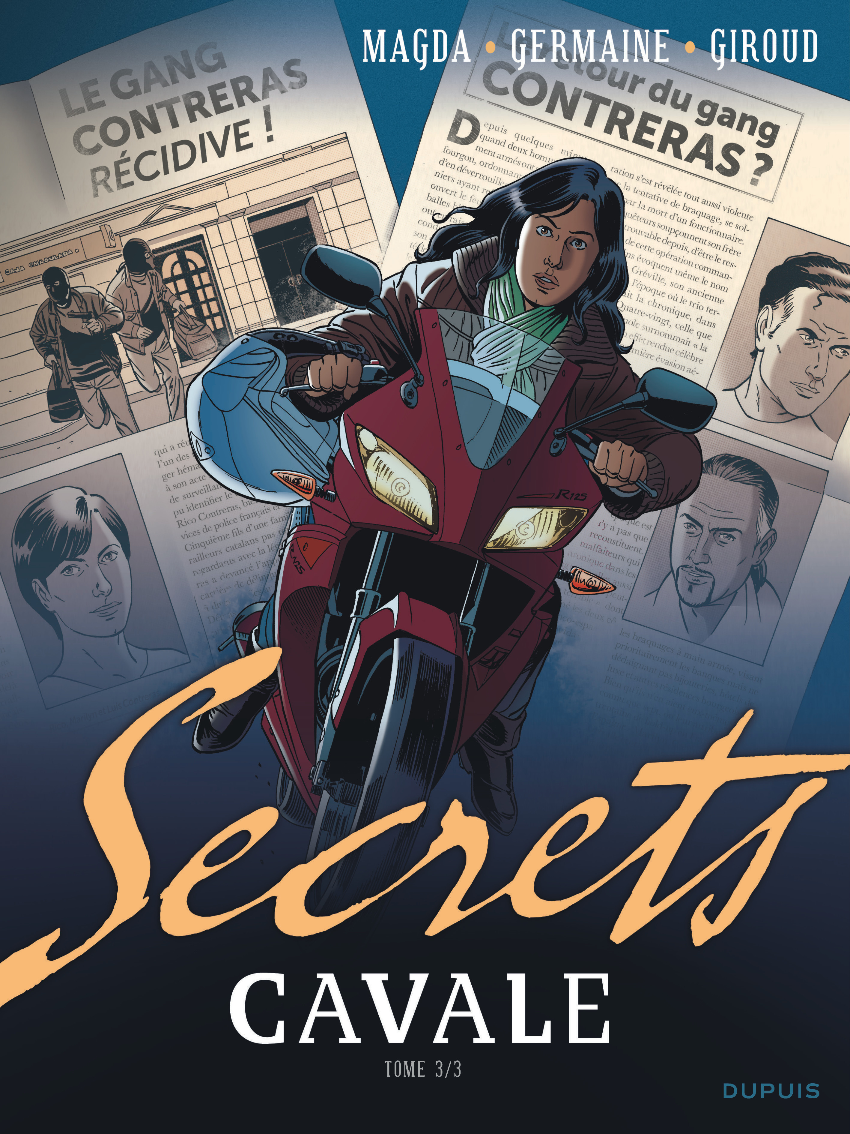 Secrets Cavale - Tome 3 - couv