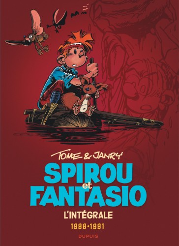 Spirou et Fantasio - L'intégrale – Tome 15 – Tome & Janry 1988-1991 - couv