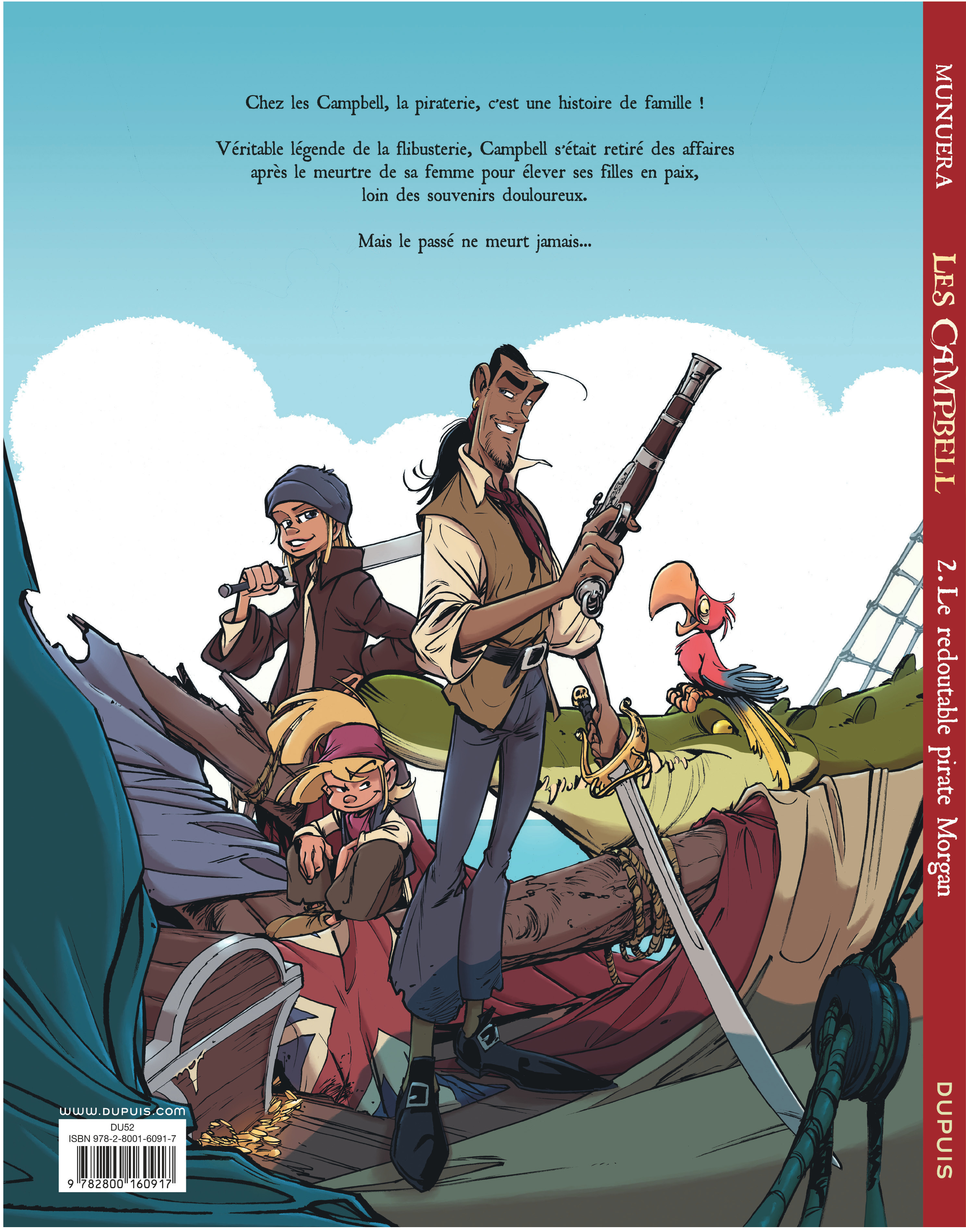Les Campbell – Tome 2 – Le redoutable pirate Morgan - 4eme