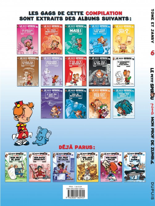 Le Petit Spirou présente... – Tome 6 – Mon prof de Zumba - 4eme