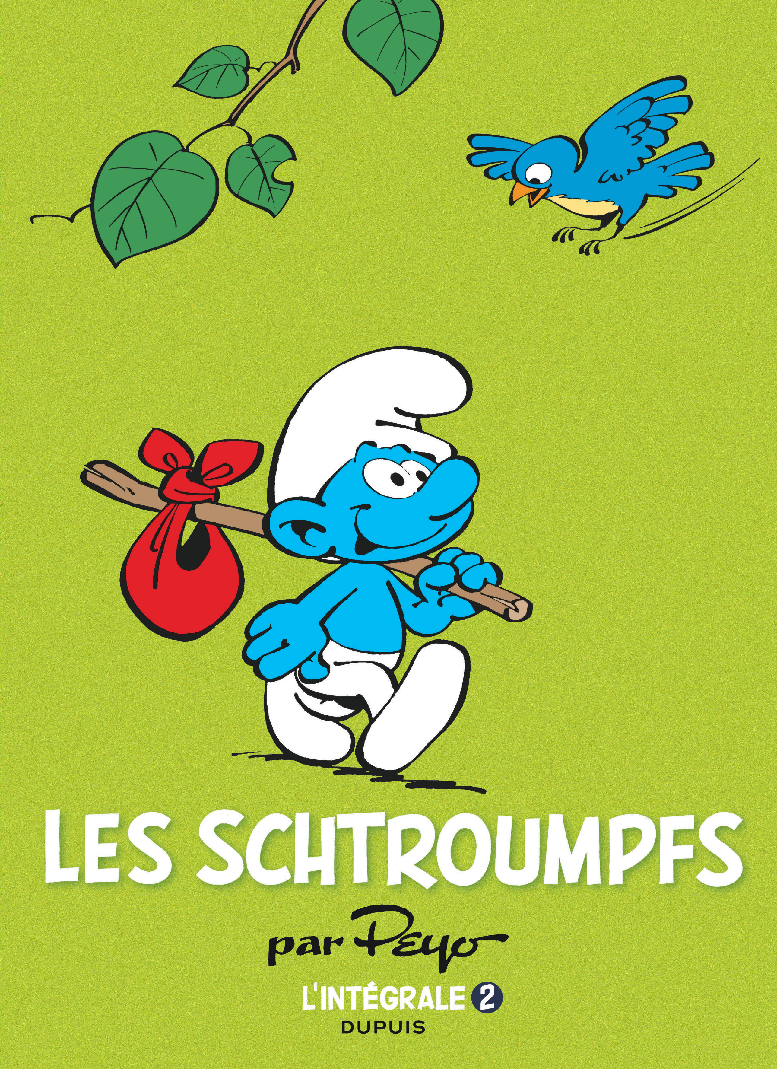 Les Schtroumpfs - L'intégrale – Tome 2 – 1967-1969 - couv