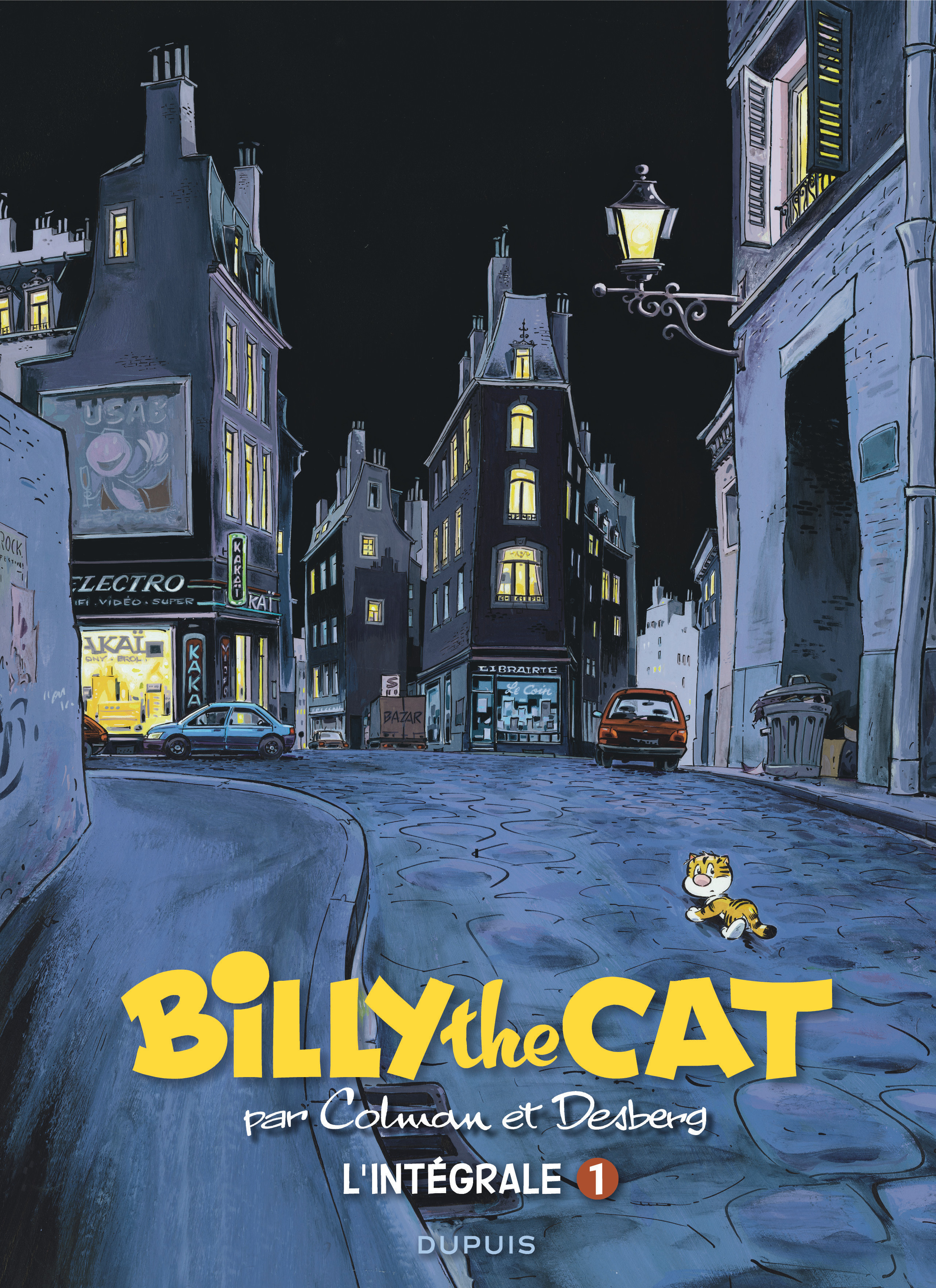 BILLY the CAT - L'intégrale – Tome 1 – Billy the Cat intégrale 1 : 1981-1993 - couv