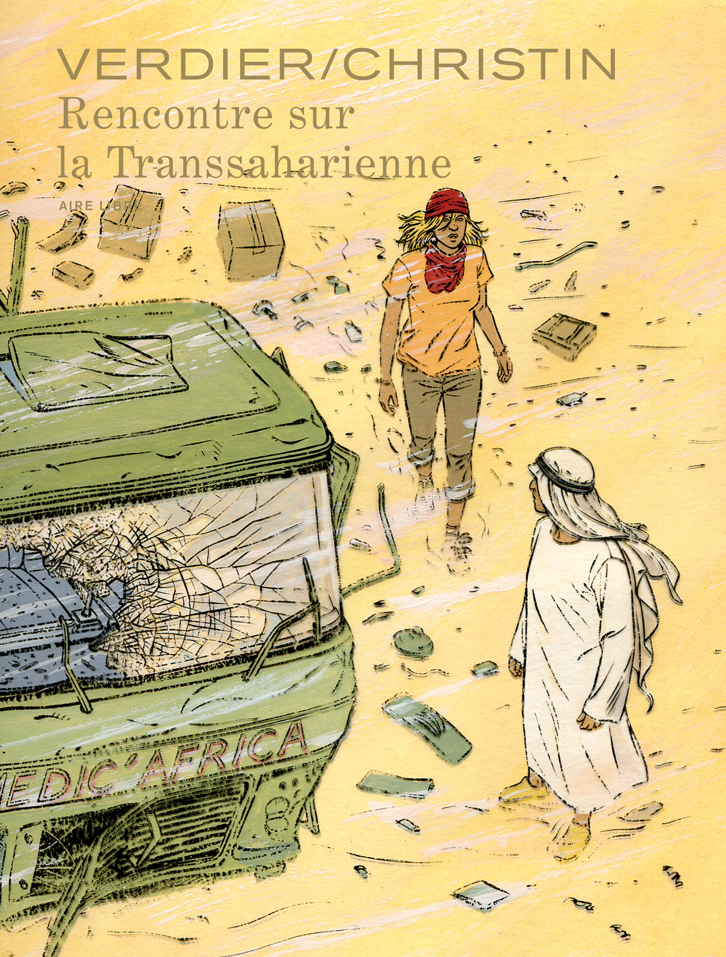 Rencontre sur la Transsaharienne - couv