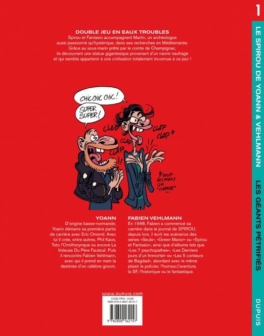 Le Spirou de ... – Tome 1 – Les géants pétrifiés - 4eme