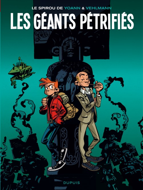 Le Spirou de ... – Tome 1 – Les géants pétrifiés - couv