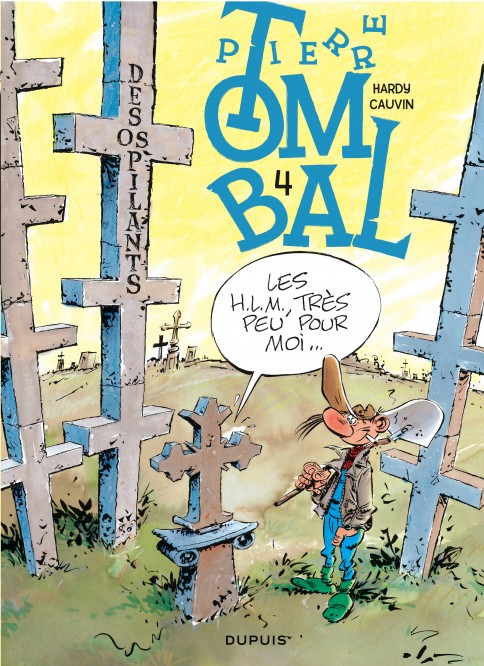 Pierre Tombal – Tome 4 – Des os pilants - couv