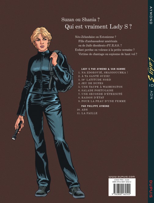 Lady S – Tome 10 – ADN - 4eme