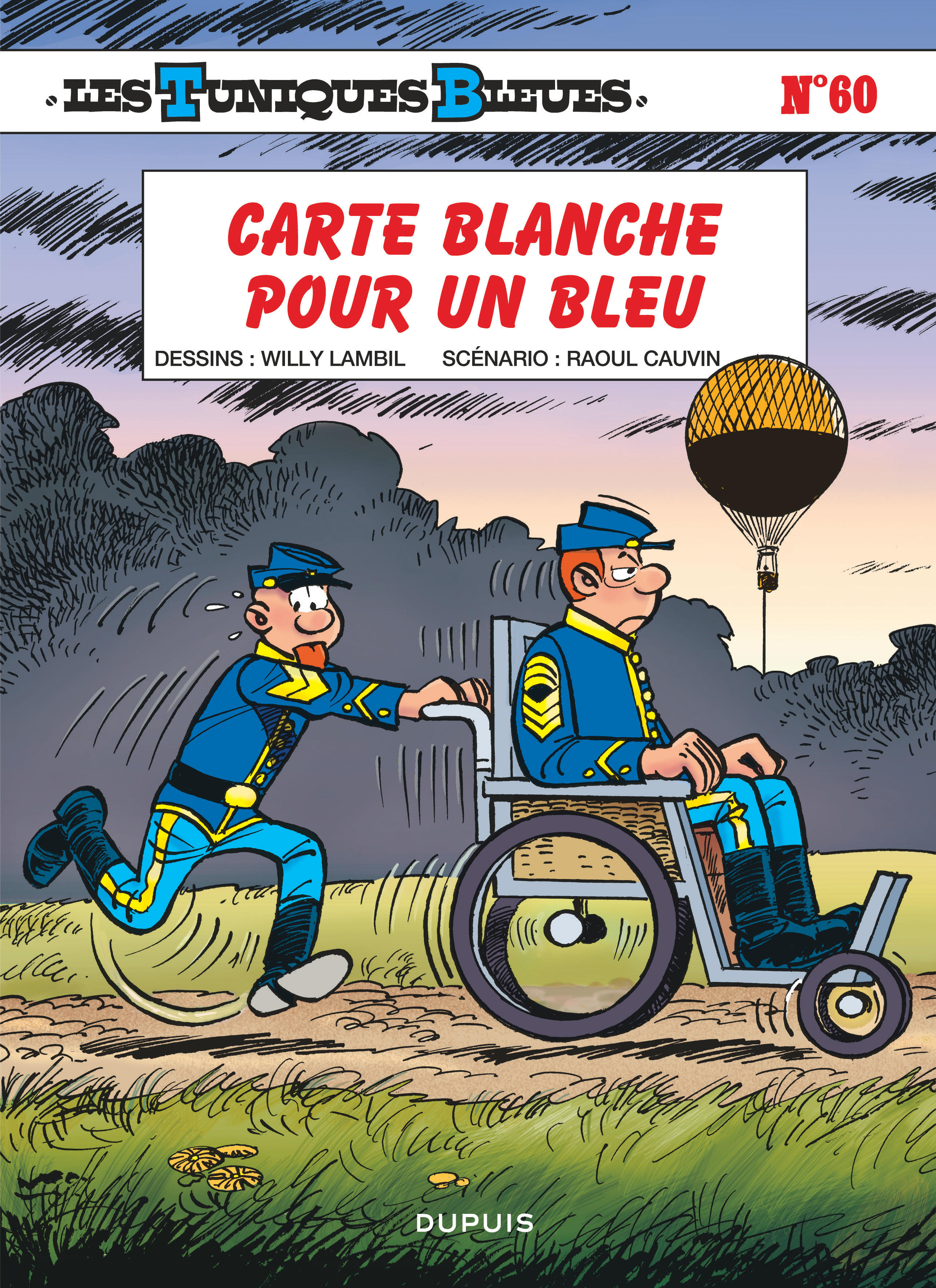 Carte blanche pour un bleu - couv