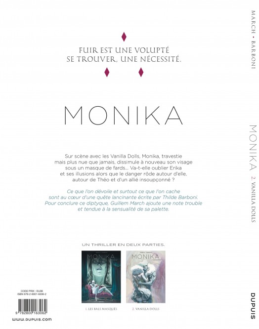 Monika – Tome 2 – Vanilla dolls - 4eme