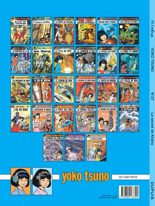 Yoko Tsuno – Tome 27 – Le secret de Khâny - 4eme