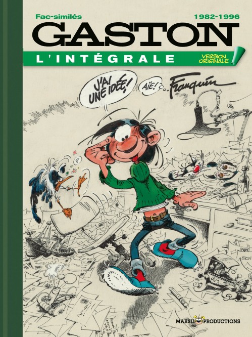 Version Originale – Tome 21 – Gaston VO 1982-1996 - couv
