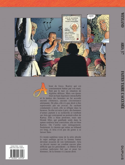 Aria – Tome 37 – Faites taire l'accusée - 4eme