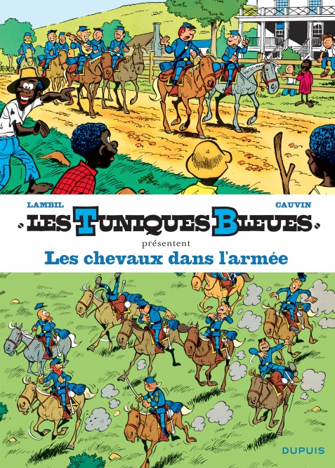 Les Tuniques Bleues présentent – Tome 2 – Les chevaux dans l'armée - couv