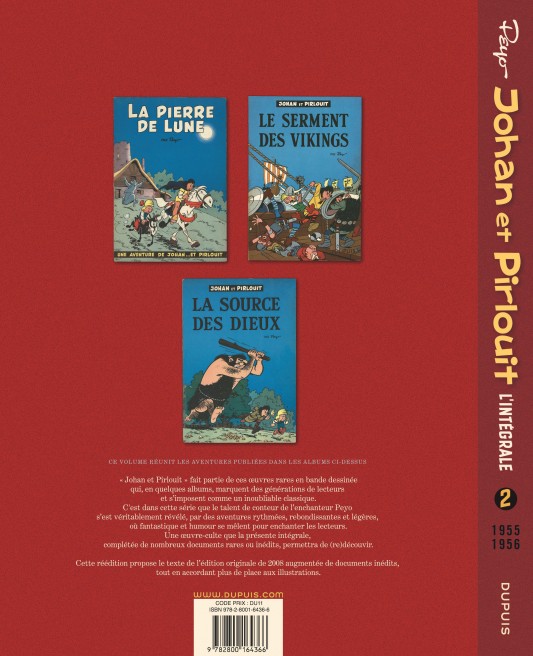 Johan et Pirlouit - L'Intégrale – Tome 2 - 4eme