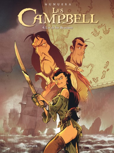 Couverture : Les Campbell, tome 4 : L'or de San Brandamo